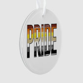 Beer Pride Woord Ornament (voorkant)