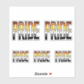 Beer Pride Woord Sticker (Vel)