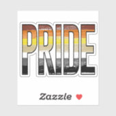 Beer Pride Woord Sticker (Vel)