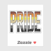 Beer Pride Woord Sticker (Vel)