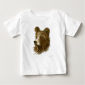 Beer Print Baby T-shirt (Voorkant)