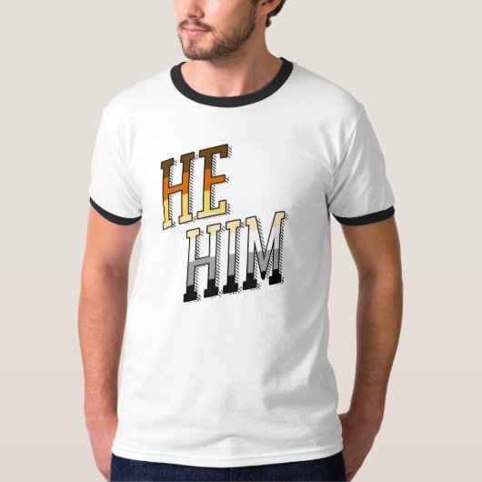 Beer Pronouns Trots T-Shirt (Voorkant)