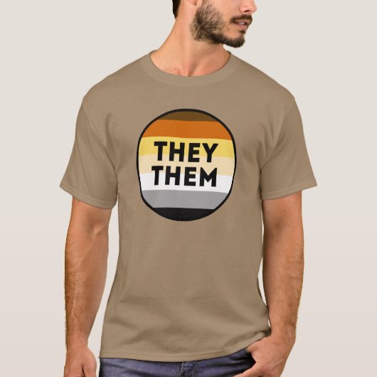 Beer Pronouns Trots T-Shirt (Voorkant)