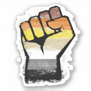 Beer Protest Vuist Sticker