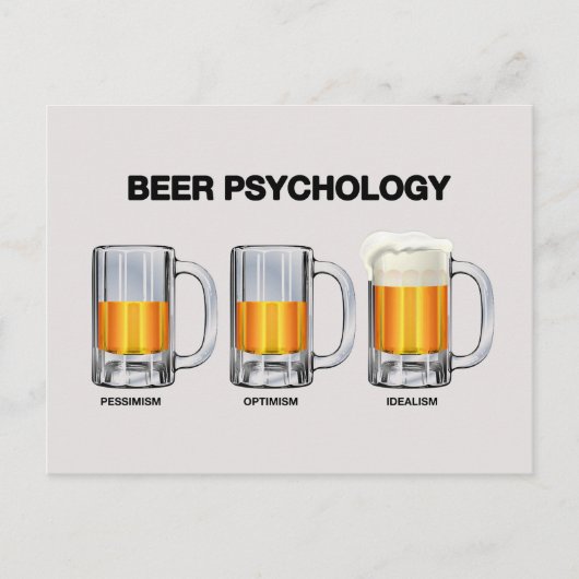 Beer Psychology Briefkaart (Voorkant)