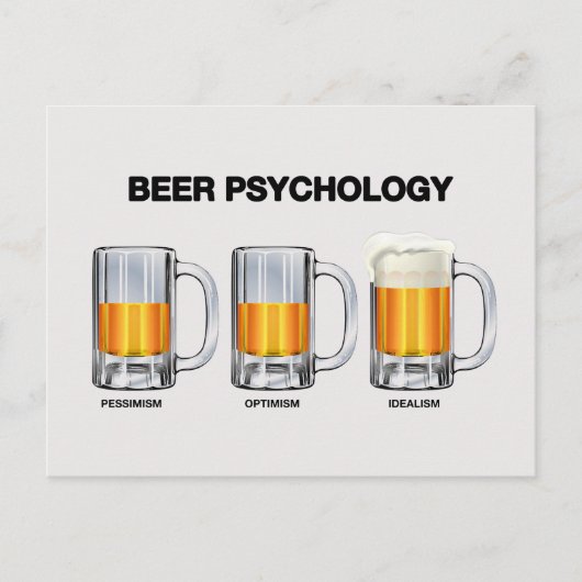 Beer Psychology Briefkaart (Voorkant)