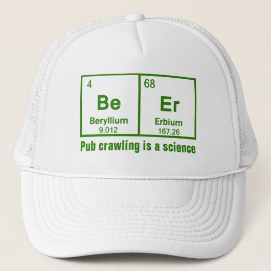 Beer Pub Crawling is een wetenschap Trucker Pet (Voorkant)