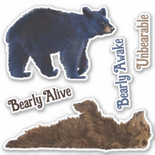 Beer Puns Sticker Collectie (Voorkant)