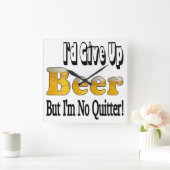 Beer Quitter-klok Vierkante Klok (Huis)