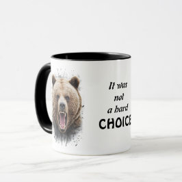 Beer & Quote "Het was geen moeilijke keuze" Mok