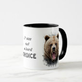 Beer & Quote "Het was geen moeilijke keuze" Mok (Voorkant rechts)