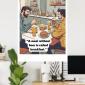 Beer Quote Poster (Thuiskantoor)