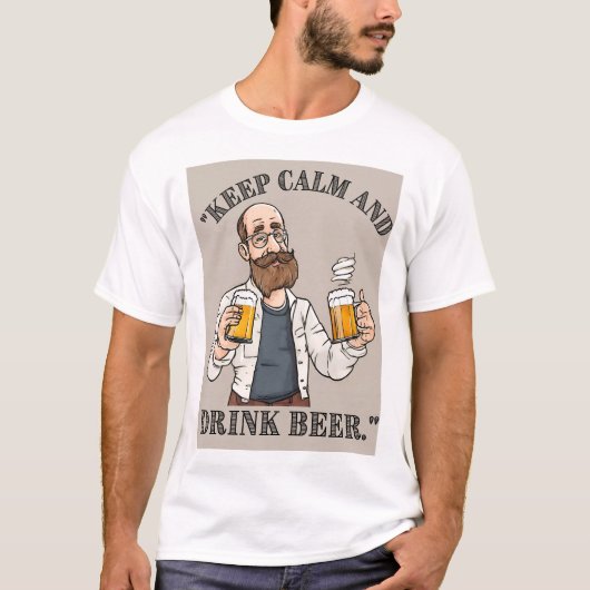 Beer Quote T-shirt (Voorkant)