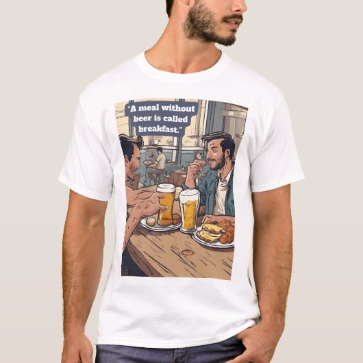 Beer Quote T-shirt (Voorkant)