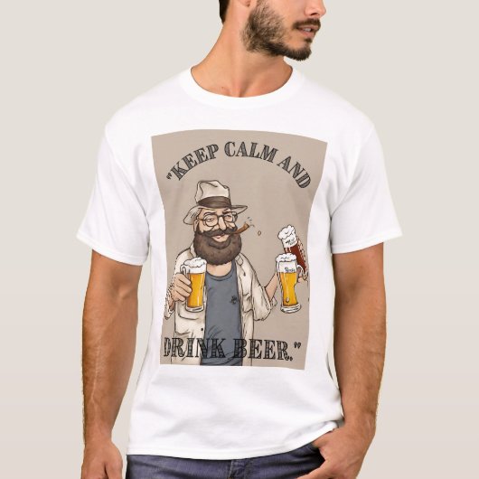 Beer Quote T-shirt (Voorkant)