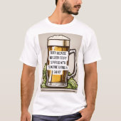 Beer Quote T-shirt (Voorkant)