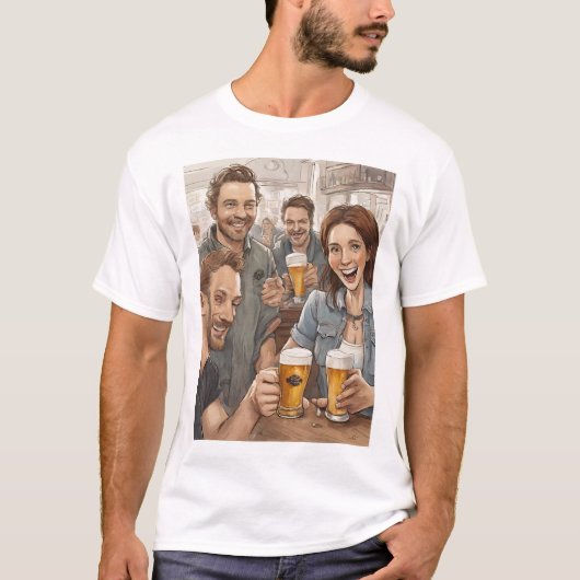 Beer Quote T-shirt (Voorkant)