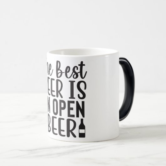 Beer Quotes Magische Mok (Voorkant rechts)