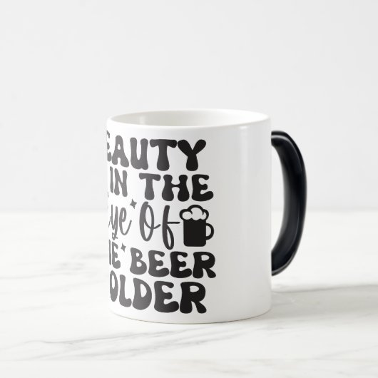 Beer Quotes Magische Mok (Voorkant rechts)