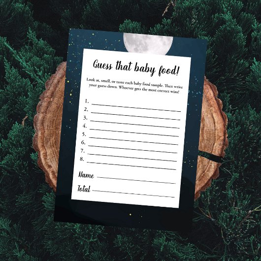 Beer raadt het Baby-Baby shower-spel Kaart