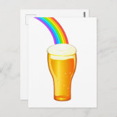 Beer Rainbow Briefkaart (Voorkant / Achterkant)