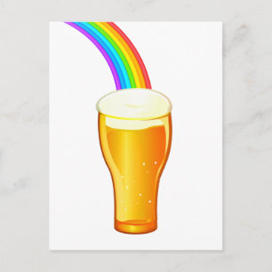 Beer Rainbow Briefkaart