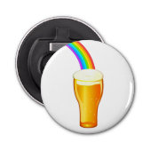 Beer Rainbow Button Flesopener (Voorkant)