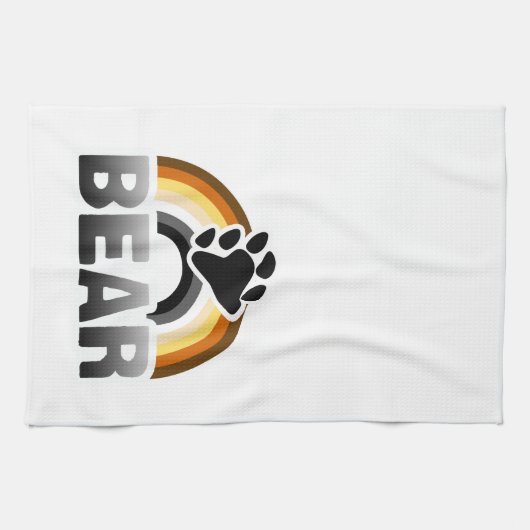 BEER RAINBOW FLAG THEEDOEK (Horizontaal)