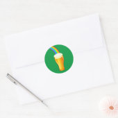 Beer Rainbow Ronde Sticker (Envelop)