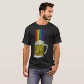 Beer Rainbow T-shirt (Voorkant volledig)