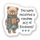 BEER RAK STICKER (Voorkant)