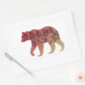 Beer Rechthoekige Sticker (Envelop)