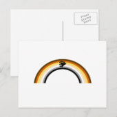 Beer Regenboog Briefkaart (Voorkant / Achterkant)