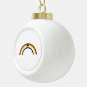 Beer Regenboog Keramische Bal Ornament (Rechts)
