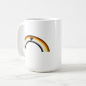 Beer Regenboog Koffiemok (Voorkant links)