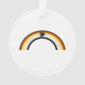 Beer Regenboog Ornament (voorkant)