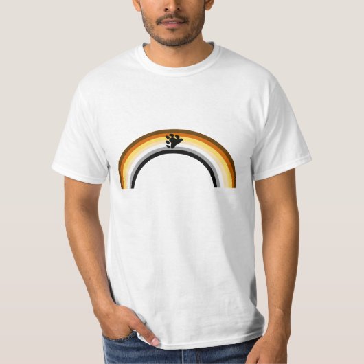 Beer Regenboog T-shirt (Voorkant)