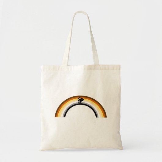 Beer Regenboog Tote Bag (Voorkant)
