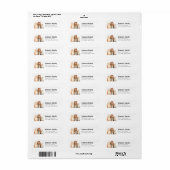 Beer retouradreslabels etiket (Full Sheet)