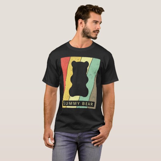 Beer Retro T-shirt (Voorkant volledig)