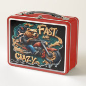 Beer rijdt op een motor met wilde geest (Voorkant)