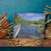 Beer River Calendar Plaque Fotoplaat (Zijkant)