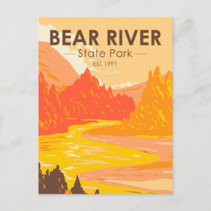 Beer River State Park Wyoming  Briefkaart