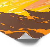 Beer River State Park Wyoming  Poster (Hoek)