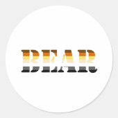 BEER RONDE STICKER (Voorkant)