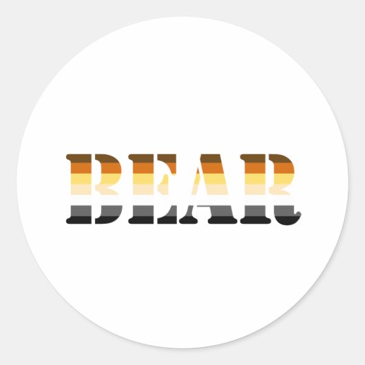 BEER RONDE STICKER (Voorkant)