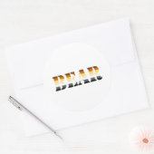 BEER RONDE STICKER (Envelop)