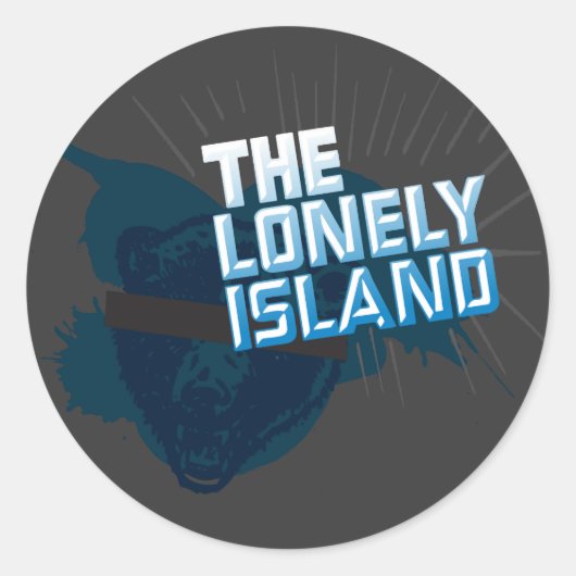 Beer Ronde Sticker (Voorkant)