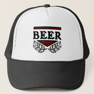 BEER Rood en zwart Trucker Pet