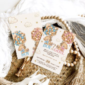 Beer Roze Blauwe Ballonnen Barly Wachten Geslacht  Kaart